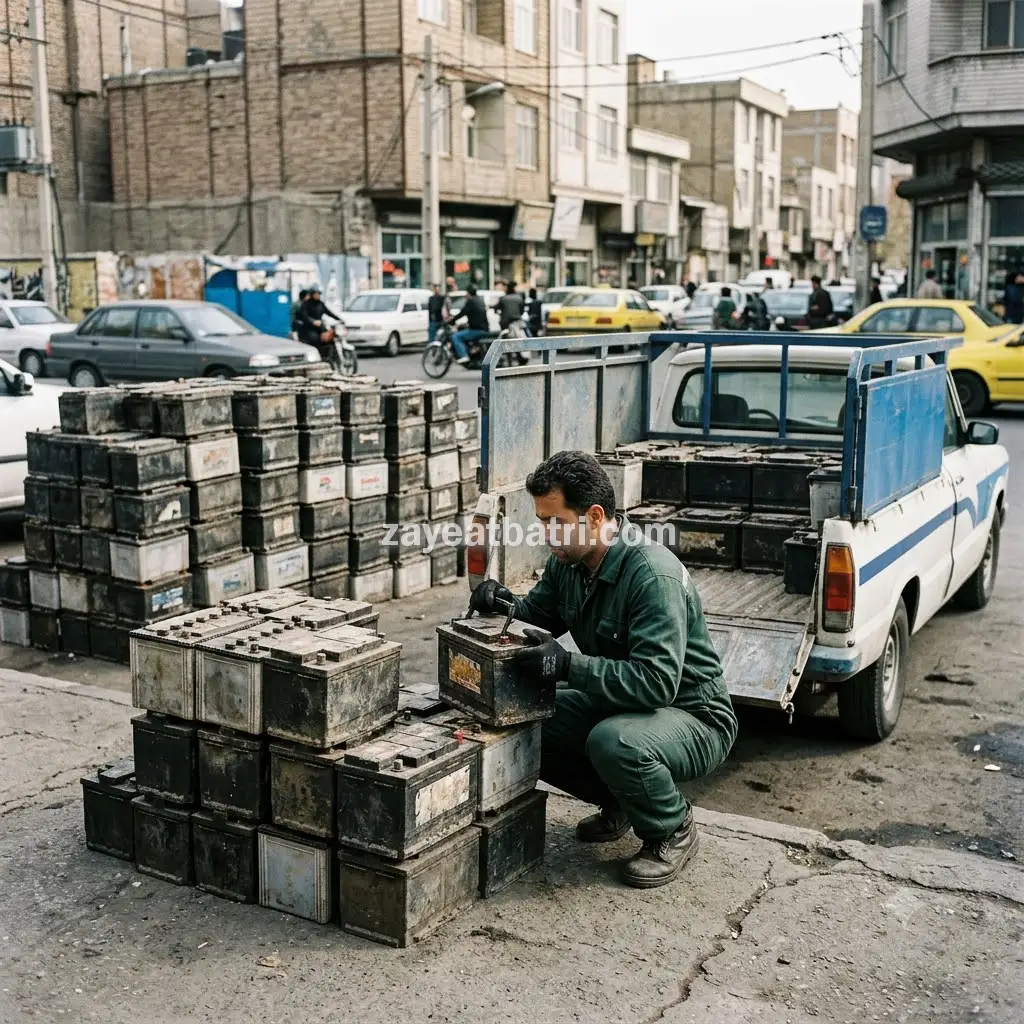 خریدار باطری داغی در جمهوری