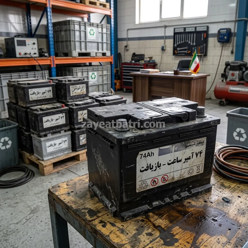 قیمت داغی باتری ۷۴ آمپر